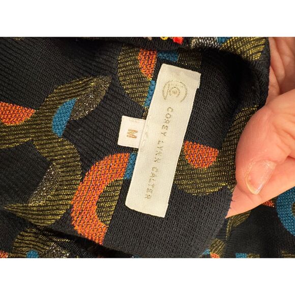 COREY LYNN CALTER for Anthropologie Floral A-Line Dress Size M | NWOT - Picture 4 of 5